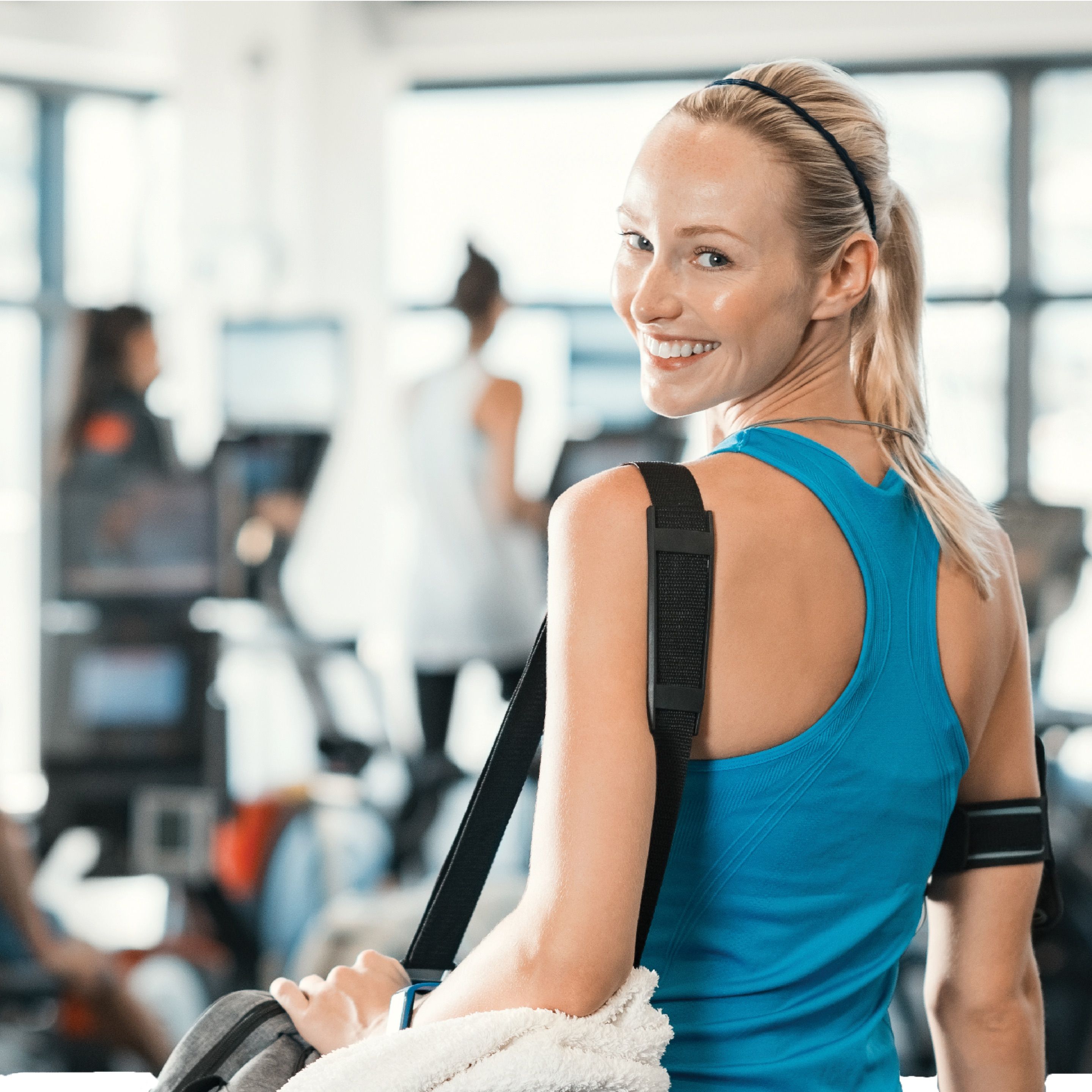 woman exercising