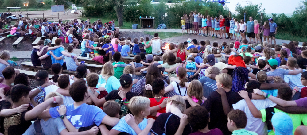 Campers at Camp Lakewood