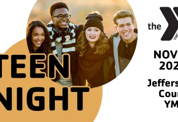 jefferson county ymca november teen night event image