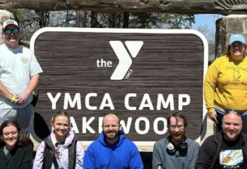 camp lakewood spring work day