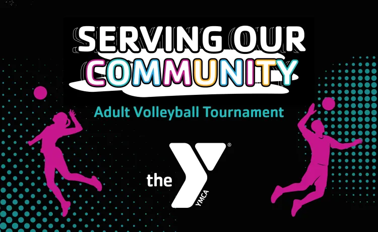 volleyball tournament event graphic