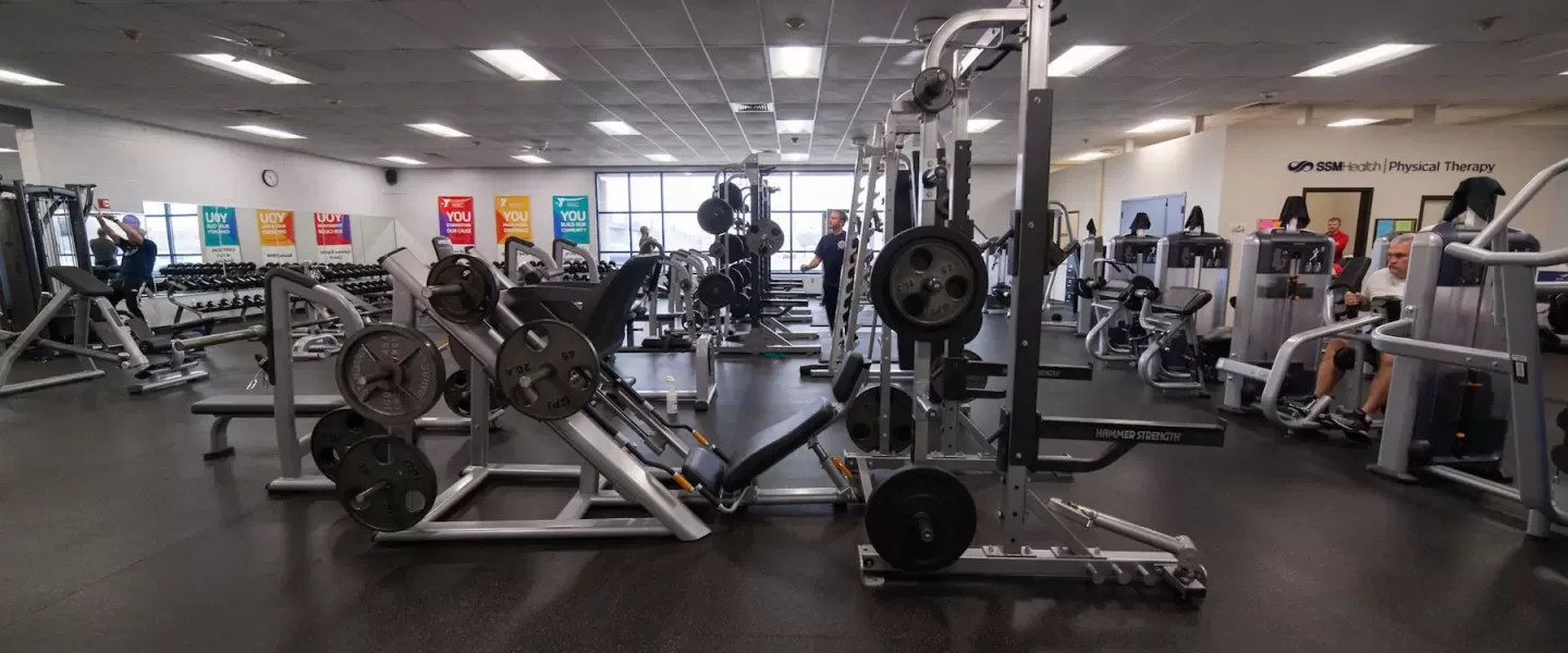 East Belleville YMCA Weight Room in Belleville Illinois