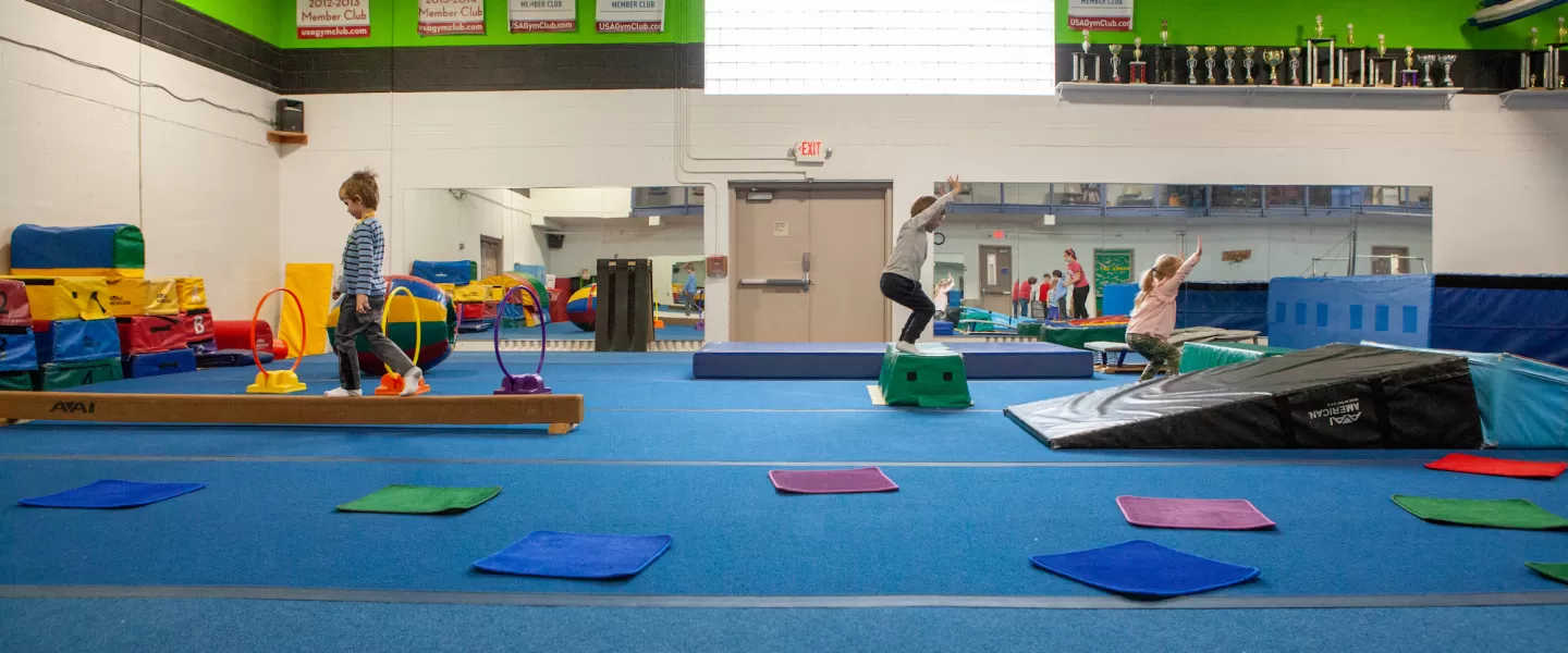 Mid-County YMCA Minier Early Childhood Education Center Gymnastics Room