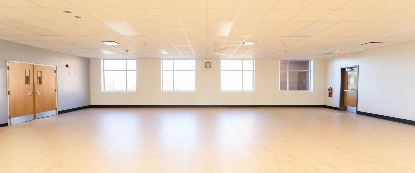 Chesterfield Family YMCA Gym's Newly Renovated Group Exercise Class Studio