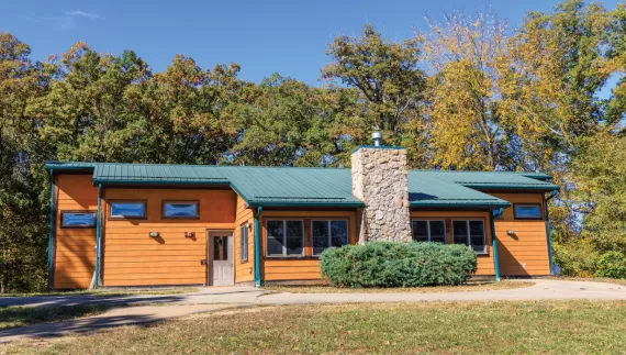 ymca camp lakewood main camp cabin exterior photo