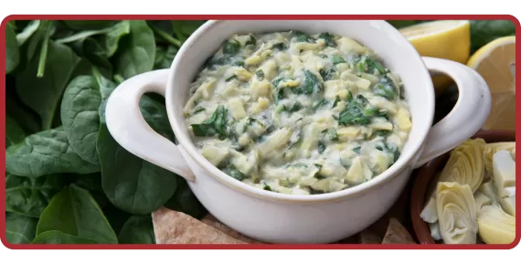 spinach and artichoke dip