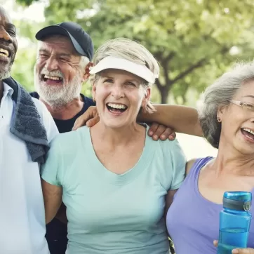 Active older adult free community health and wellness event