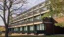 Thumbnail: ymca trout lodge lodging photo of main lodging rooms and lake view balconies