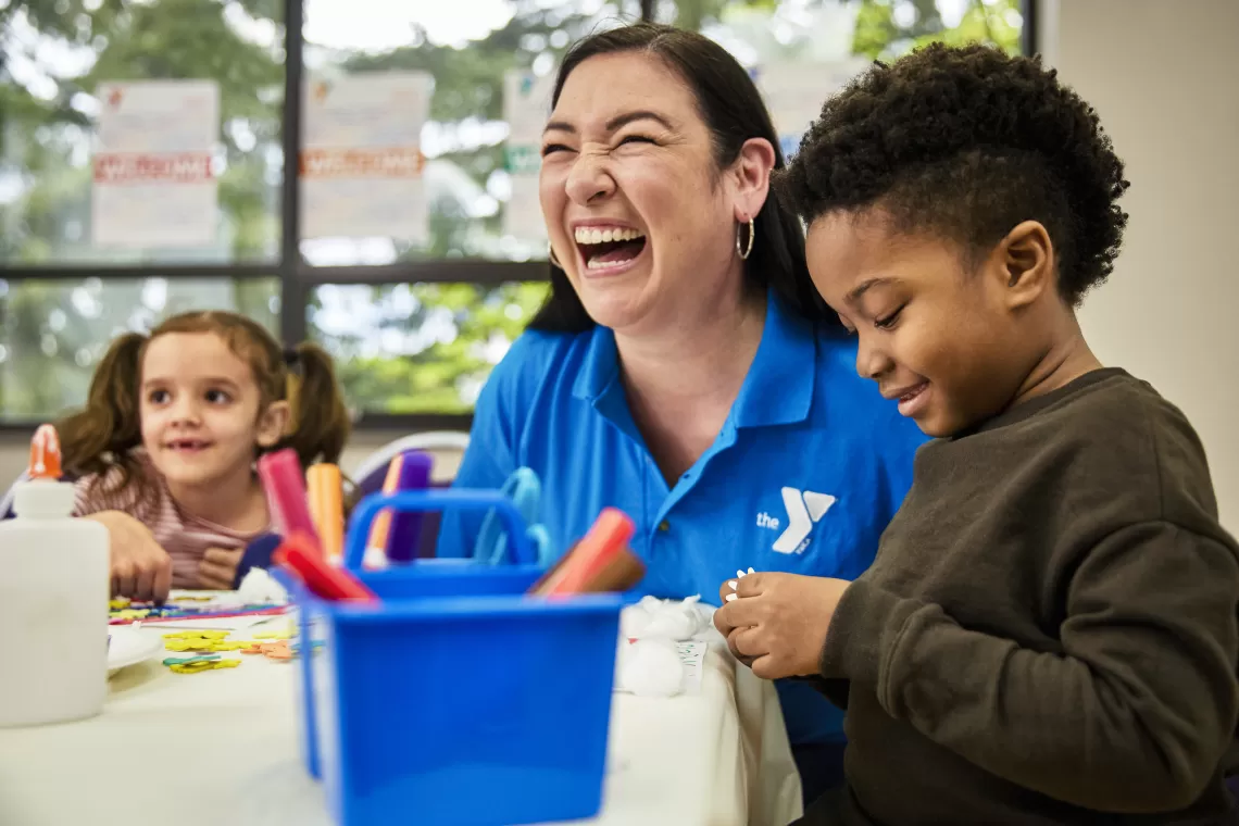 YMCA Early Childhood Education Staff Smiling