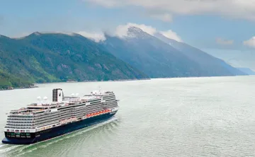 alaskas inside passage cruise ship sailing
