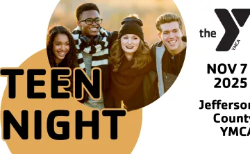 jefferson county ymca november teen night event image