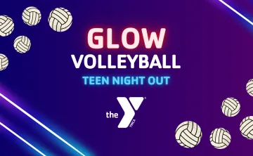 glow volleyball teen night event image